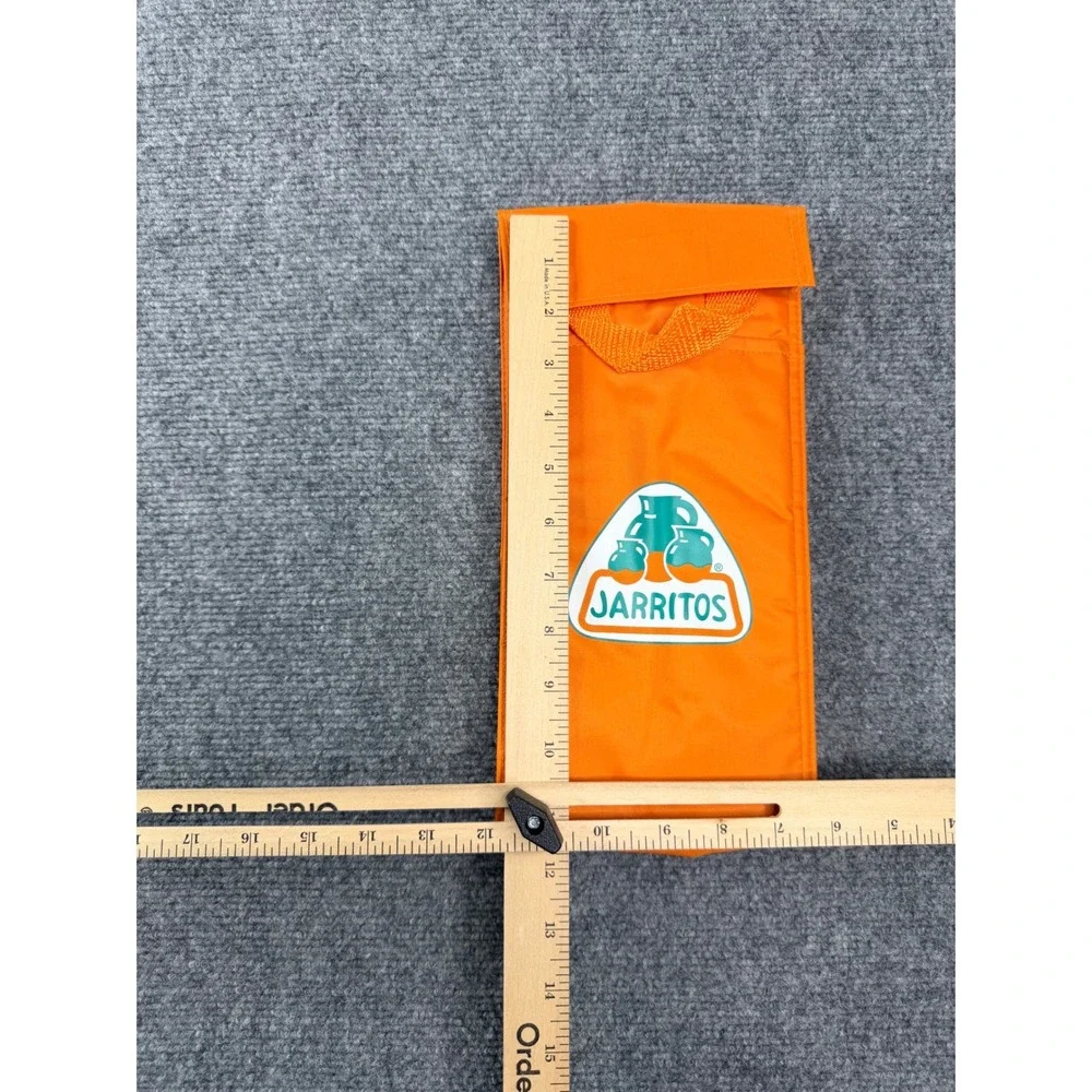Jarritos‎ Orange Insulated Bottle Cooler Bag Single Sleeve with Handle Logo